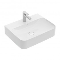 VB WT Finion 4168 600x470mm 3L Arm mittl HL durchgest o ÜL Eckig Stone White C+