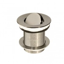 Victoria & Albert Universaler Ablauf, nickel brushed mit Klappverschluss für Wannen ohne Überlauf