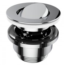 Victoria & Albert Waschbecken-Ablauf mit Klappverschluss KIT24 polished chrome