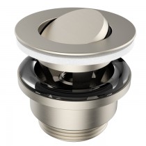 Victoria & Albert Waschbecken-Ablauf mit Klappverschluss KIT24 brushed nickel