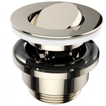 Victoria & Albert Waschbecken-Ablauf mit Klappverschluss KIT24 polished nickel