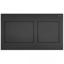 Viega WC Betätigungsplatte VfS 21 8611.1 aus Kunststoff in schwarz matt