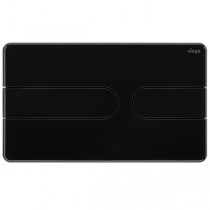 Viega WC Betät.-Pl. Visign for Style 23 8613.1 aus Kunststoff in tiefschwarz