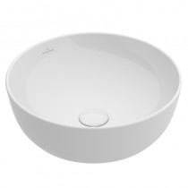 Villeroy & Boch AWT Artis 4179 430mmD: o Hahnlochbank o Ül Rund WeißAlpin