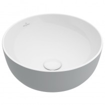 Villeroy & Boch AWT Artis 4179 430mmDurchmesser ohne Hahnlochbank o Überl Rund French Linen