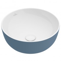 Villeroy & Boch AWT Artis 4179 430mmDurchmesser ohne Hahnlochbank ohne Überlauf Rund Ocean