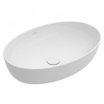 Villeroy & Boch AWT Artis 4198 610x410mm o Hahnlochbank o Ül Oval WeißAlpin