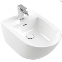 VB Bidet Subway 3.0 560x375x270mm Oval wandhängend Weiß Alpin CeramicPlus