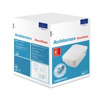 Villeroy & Boch Combi-Pack Architectura 5685 DirectFlush wandhängend Weiß Alpin