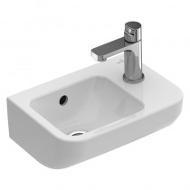 Villeroy & Boch HWB Architectura 4373 360x260mm f 1L Arm HL re durchgest m Überl WeißAlpin C+