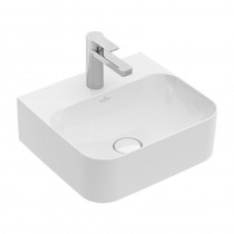 Villeroy & Boch HWB Finion 4364 430x390mm HL durchgest verd ÜL Weiß Alpin C+