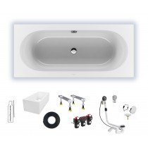 Villeroy & Boch Loop&Friends 1800x800 Rechteck Badewanne Acryl, weiß alpin UBA180LFO2V