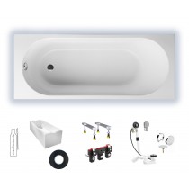 Villeroy & Boch O.novo 1700x700 Solo Rechteck Badewanne UBA177CAS2V-01