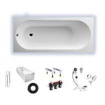 Villeroy & Boch Oberon 1800x800 Solo Rechteck Badewanne UBQ180OBE2V-01