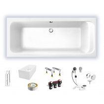 Villeroy & Boch Omnia Architectura 1800x800 Rechteck Badewanne Acryl, weiß alpin UBA180ARA2V
