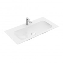 Villeroy & Boch SchrankWT Finion 4164 1000x500mm mittl HL dgest o ÜL eck Weiß Alpin C+