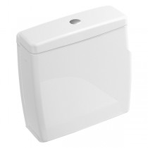 Villeroy & Boch Spülkasten O.novo 394x147x370mm 5788S1 Weiß Alpin Zulauf seitlich oder von hinten CeramicPlus