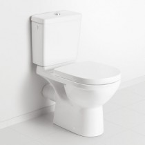VB Tiefspülklosett Kombination O.novo 566110 360x670mm bodenstehend Weiß Alpin