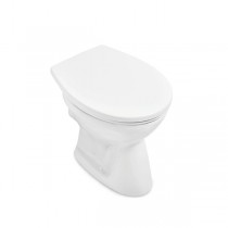 VB Tiefspül-WC spülrandlos O.novo 7618R0 360x475mm Rund Weiß Alpin CeramicPlus