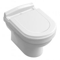 Villeroy & Boch Tiefspülklosett Hommage 6661 370x600mm wandhängend Weiß Alpin C+