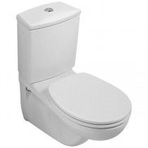 VB Tiefspülklosett Kombination O.novo 6623 355x680mm wandhängend Weiß Alpin