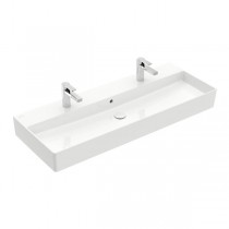 VB Waschbecken Memento 2.0 4A22CK 1200x470mm Rechteck Weiß Alpin C+