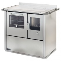 WAMSLER Küchenofen M 90, 6 kW, Rauchrohranschluss links, Edelstahl