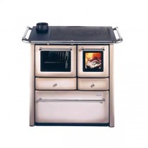 Wamsler Holzherd K 85 F Cappuccino Rauchrohranschluß links, K 85 F