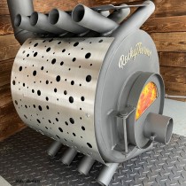 Warmluftofen Rockytherm 12kW Werkstattofen inkl.Kat. Auswahlset