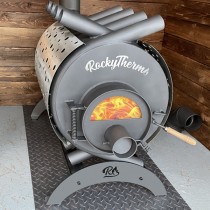 Warmluftofen Rockytherm 17kW Werkstattofen inkl. Kat. Auswahlset