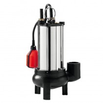 Zehnder SOLIDA 265 CA, 230V - Wirbelrad,
Druckstutzen 2" IG, 10m Anschlußkabel
u. Schuko Stecker, angeb.
Schwimmerchalter für Schmutzwasser,
auch mit Feststoffen, Korngröße
max. 50mm