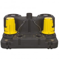 Boy Doppel 1,5 D  400 V Abwasser-Doppel-Hebeanlage Druckabgang DN 100