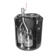 SWH 500/80 Doppel Schmutzwasser-Hebeanlage (Überflur)