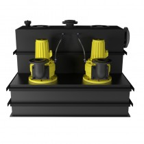 WUZ 100 Doppel 4,0  400 V Abwasser-Hebeanlage