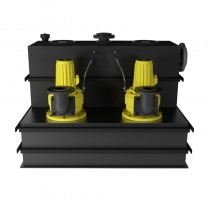 WUZ 100 Doppel 5,5  400 V Abwasser-Hebeanlage
