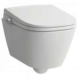 LF WC-Sitz+Deckel CLEANET MEDA Spülrandl. Wand-WC Silent Flush, weiß