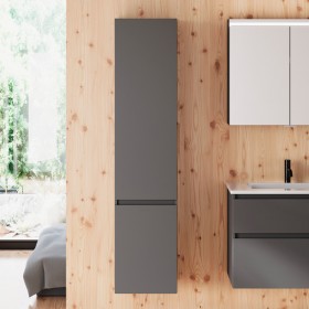 Burgbad Lin20 Hochschrank (HSPC040) PG2 Acrylfront/Mehrfachlackierung Matt