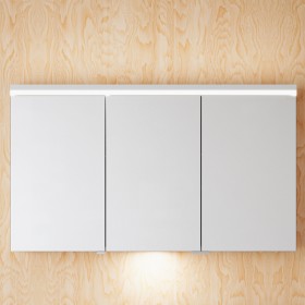Burgbad Lin20 Spiegelschrank 120 (SPQL120) PG2 Acrylfront/Mehrfachlackierung Matt