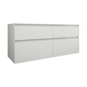 Burgbad Lin20 Waschtischunterschrank 140 (SGIF140) PG2 Acrylfront/Mehrfachlackierung Matt