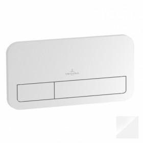 Villeroy & Boch Betätigungsplatte ViConnect 9224 269x161x13mm Glass, Glossy White