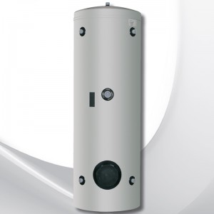 AUSTRIA EMAIL Wärmepumpen-Kältepufferspeicher WPPS 130L Stahlblechmantel silbergrau, H742xØ670