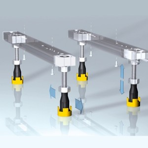 Badewannenfuß Acryl Rocky ist für alle konventionellen Acryl-Badewannen