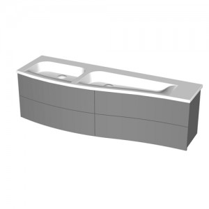 Burgbad Sinea MG-Waschtisch+Unterschrank PG2  