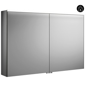 Burgbad Fiumo Spiegelschrank 1000 mit horizontaler LED-Beleuchtung(SPIY100)