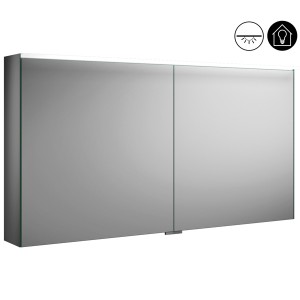 Burgbad Fiumo Spiegelschrank 1210 mit horizontaler LED-Beleuchtung(SPIZ121)
