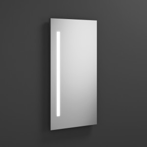 Burgbad Iveo Gäste Bad Leuchtspiegel mit vertikaler LED-Beleuchtung (SIEG040)