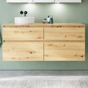 Burgbad Lin20 Waschtischunterschrank 140 (SGRA140) PG1 Melamin