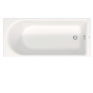 DU Badewanne D-Neo 1800x800mm, weiß, Einbauversion, 1 Rückenschräge