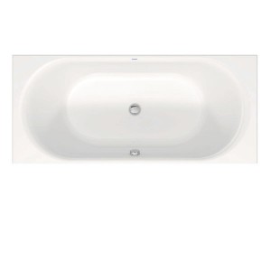 DU Badewanne D-Neo 1800x800mm, weiß, Einbauversion, 2 Rückenschrägen