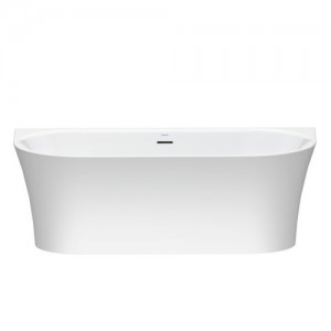 DU DuraSenja Badewanne,Oval,1500x750x585mm,Vw.,ws,Acr